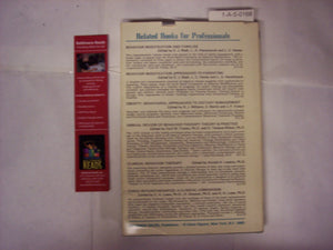 The Behavioral management of anxiety, depression, and pain,Used