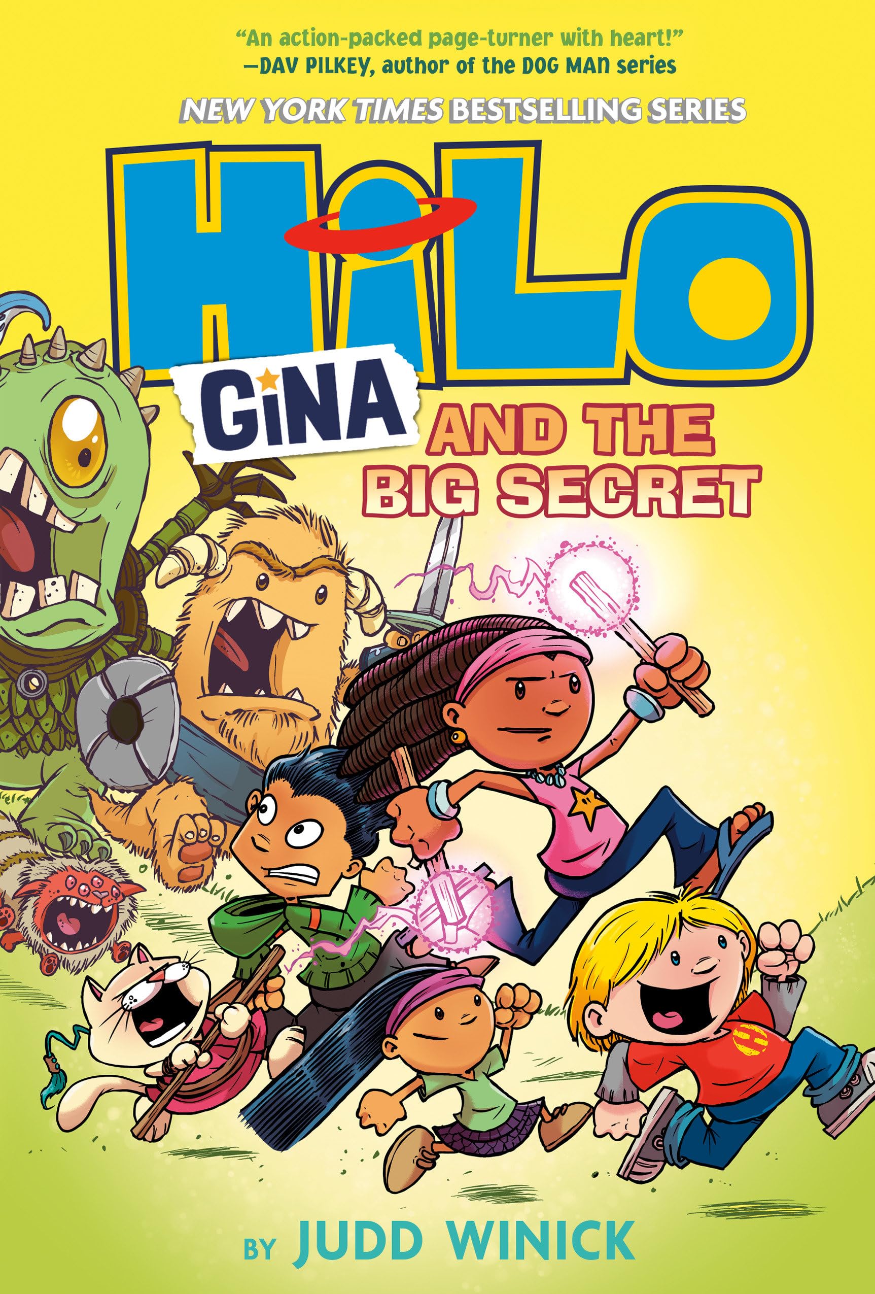 Hilo Book 8: Gina and the Big Secret: (A Graphic Novel),Used
