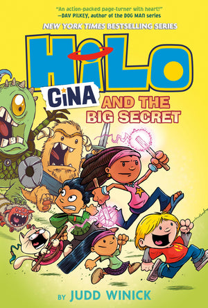Hilo Book 8: Gina and the Big Secret: (A Graphic Novel),Used