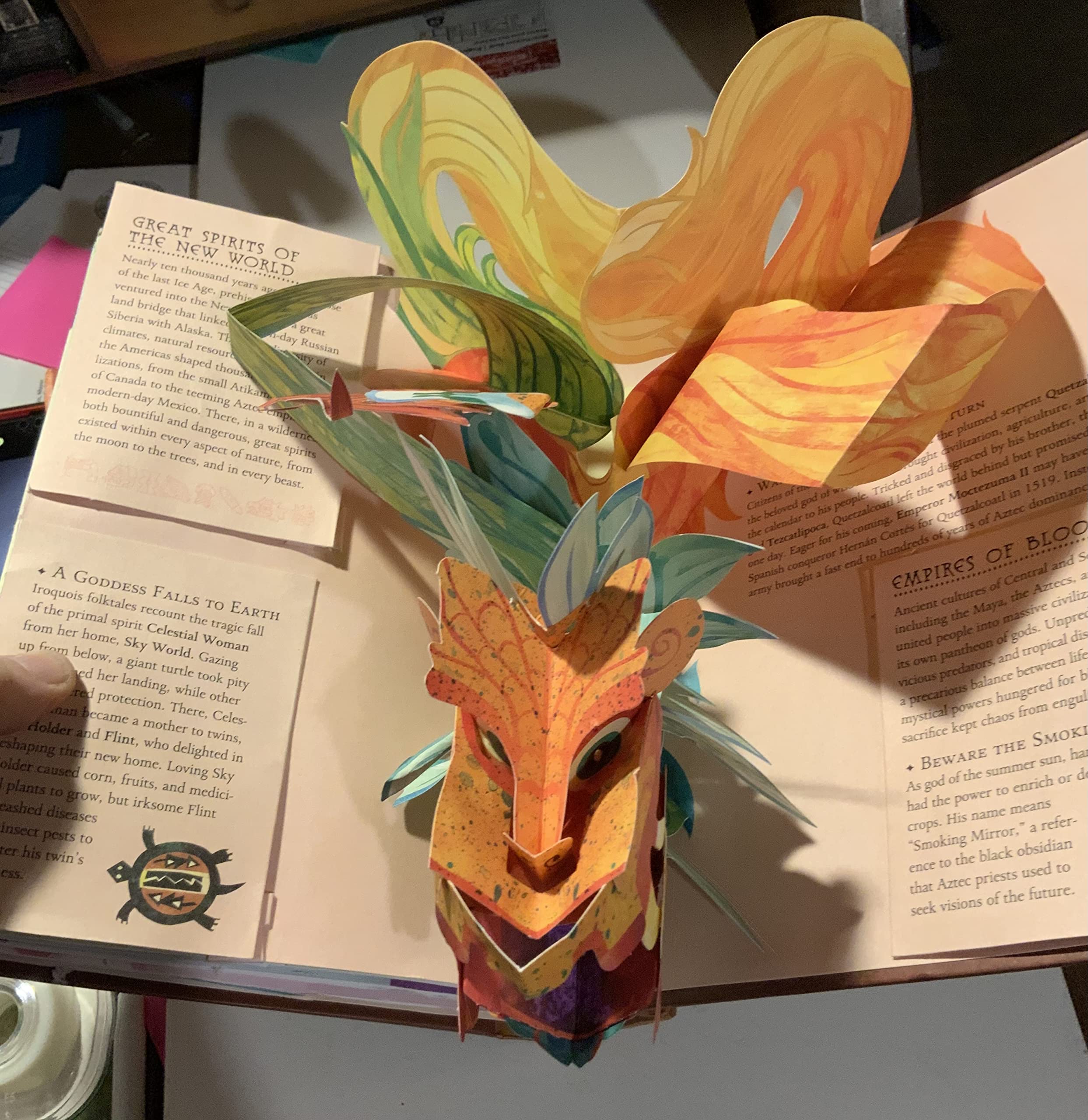 Encyclopedia Mythologica: Gods & Heroes PopUp Book,Used