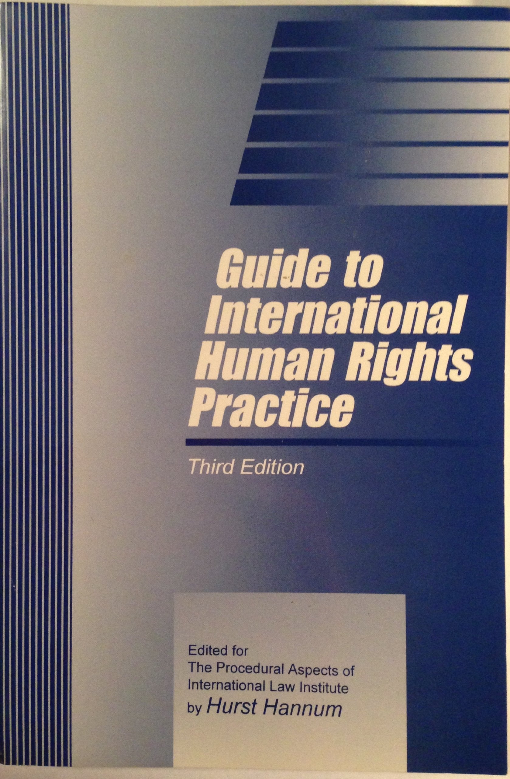 Guide to International Human Rights Practice,Used