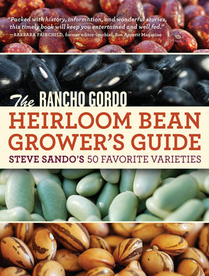 Timber Press Heirloom Bean Grower's Guide by Steve Sando - 50 Favorite Varieties