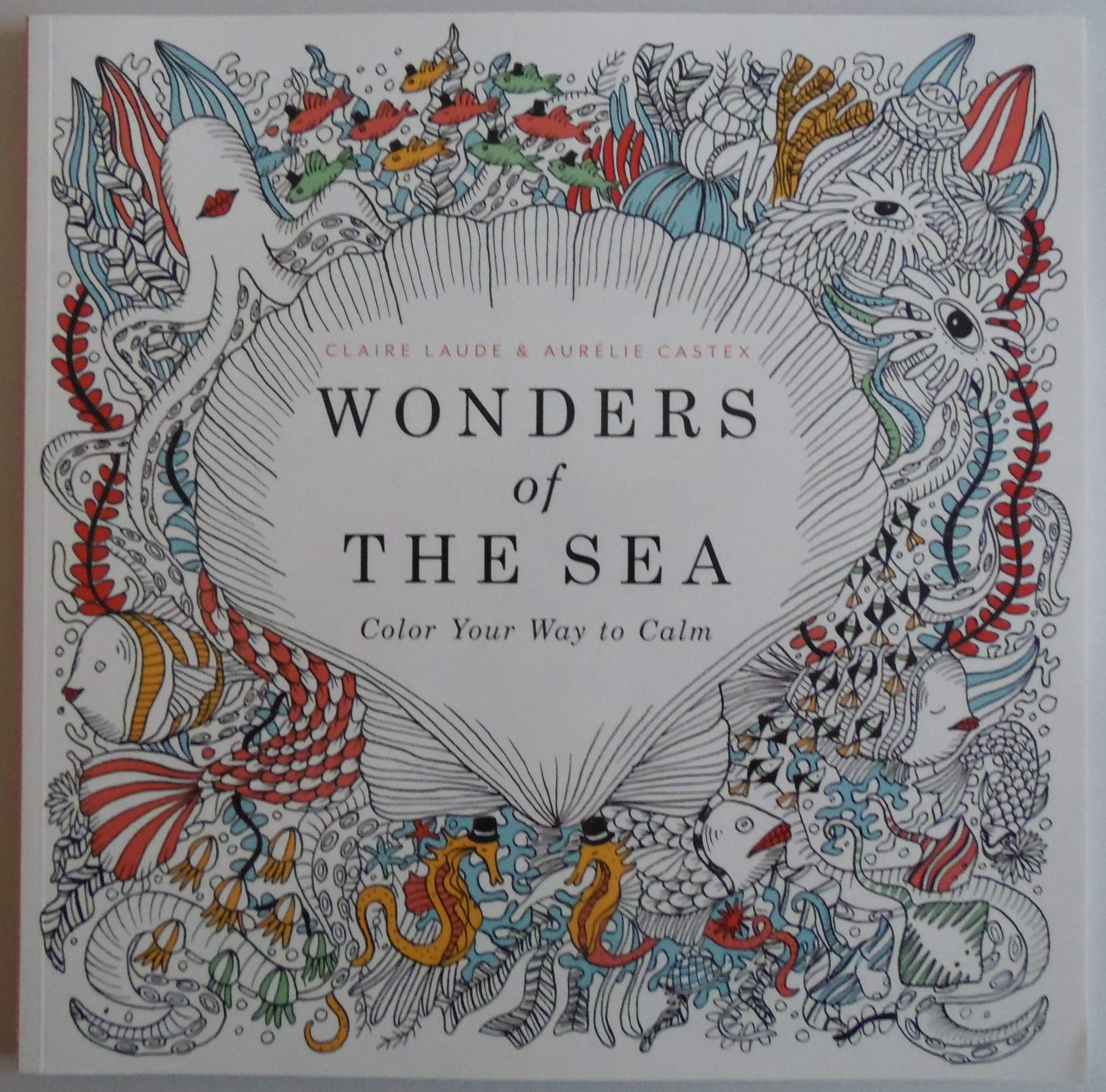 Wonders of the Sea: Color Your Way to Calm