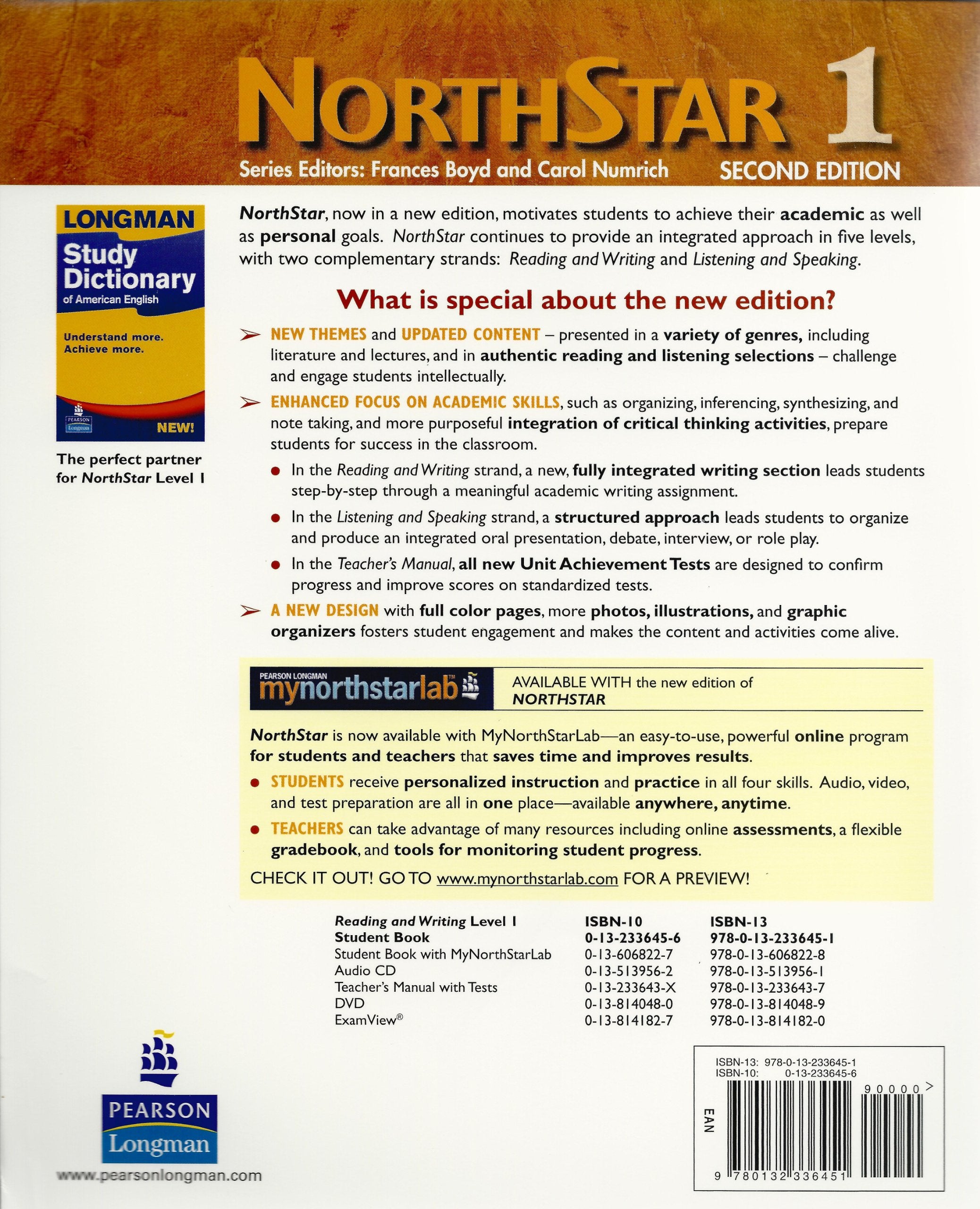 NorthStar: Reading and Writing, Level 1,Used