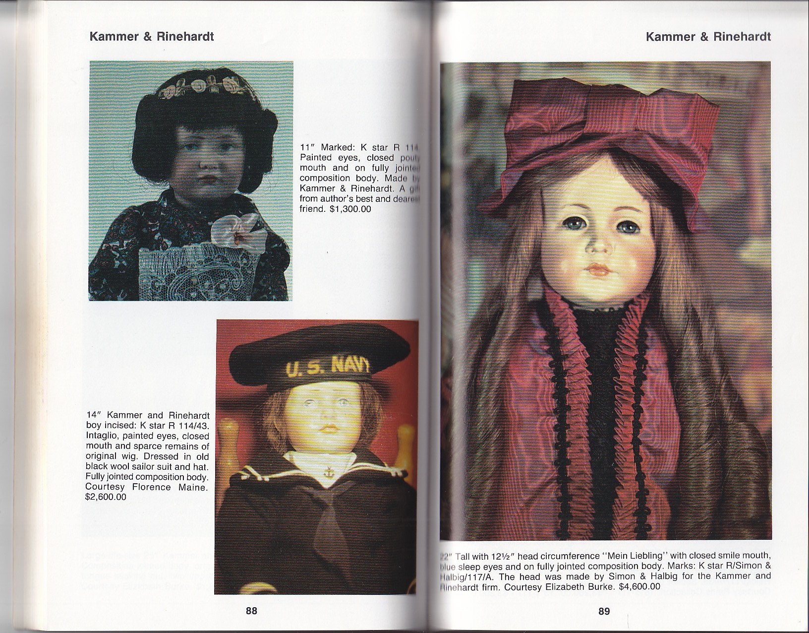German Dolls: Identification and Values,Used