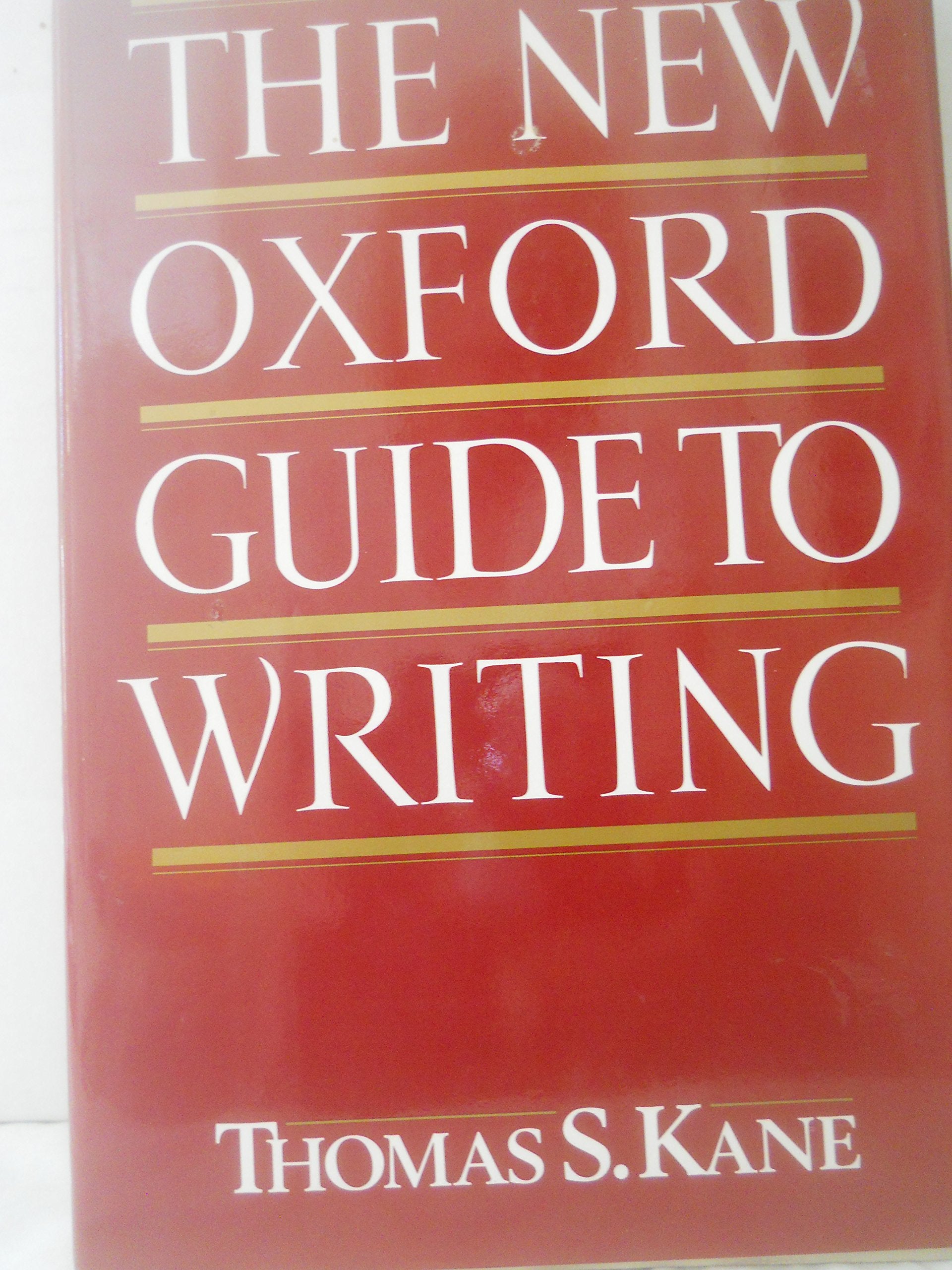 The New Oxford Guide To Writing-new,New