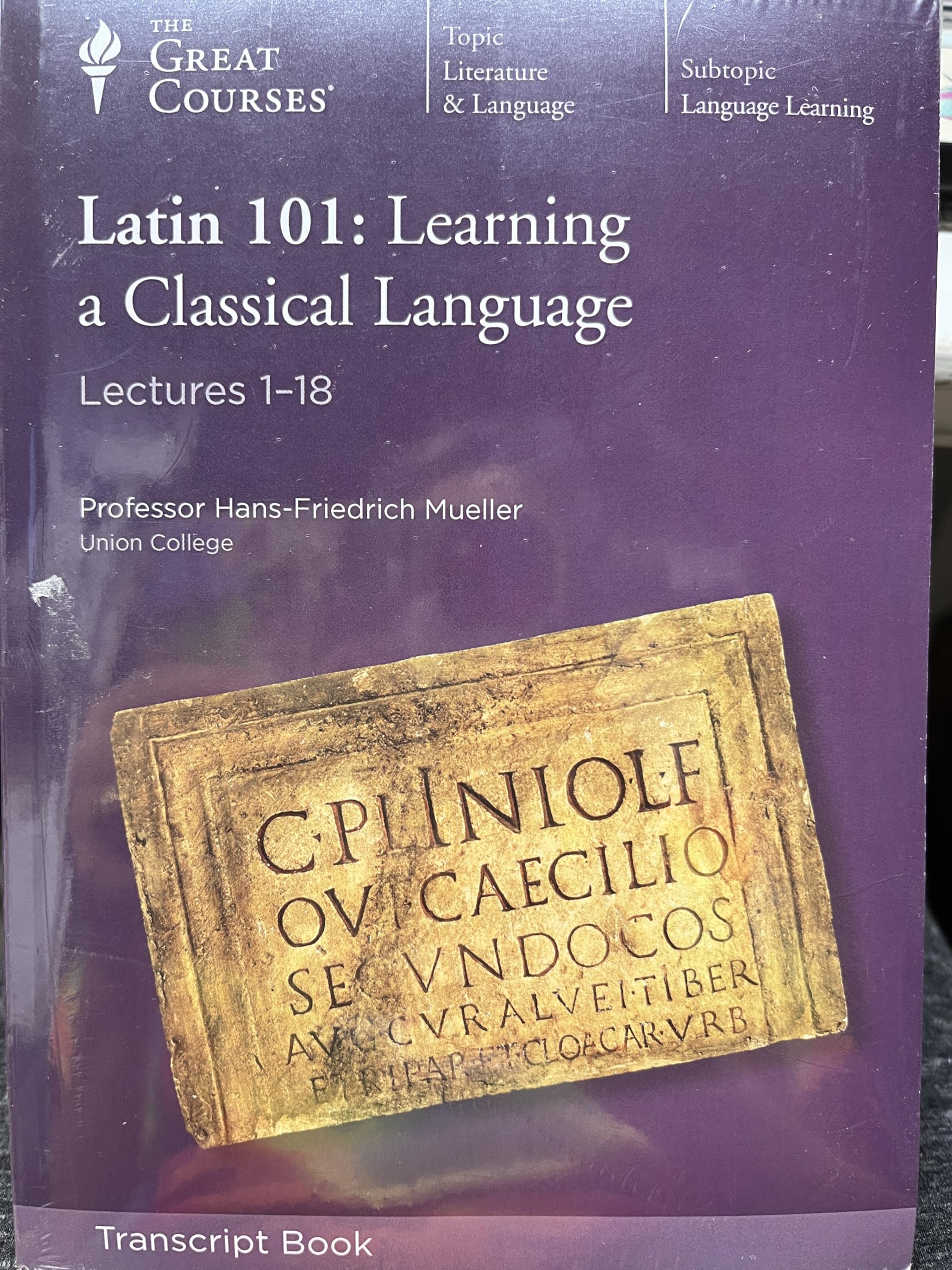 Latin 101: Learning a Classical Language Lectures 118 & Lectures 1936,Used