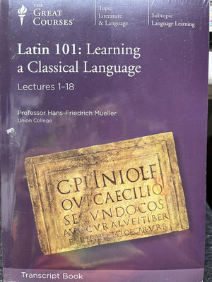 Latin 101: Learning a Classical Language Lectures 118 & Lectures 1936,Used