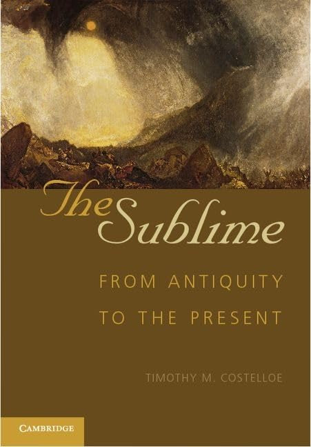The Sublime: From Antiquity to the Present,Used