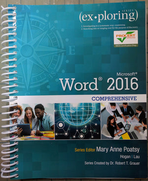 Exploring Microsoft Word 2016 Comprehensive (Exploring for Office 2016 Series),Used