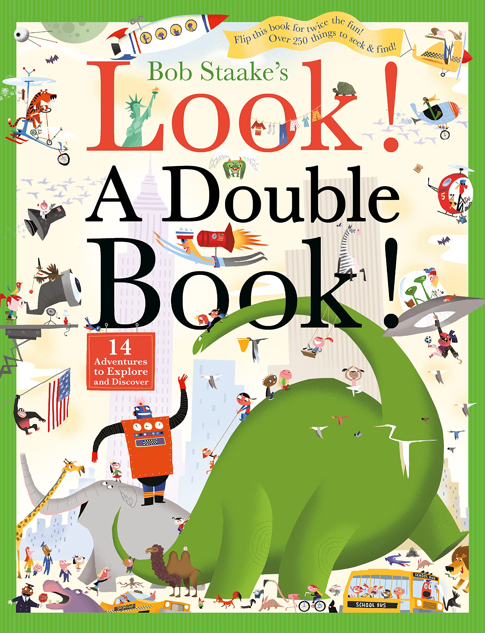 Look! A Double Book!: 14 Adventures To Explore And Discover (Look! A Book!),Used