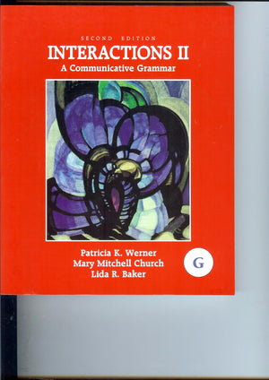 Interactions Ii: A Communicative Grammar,Used