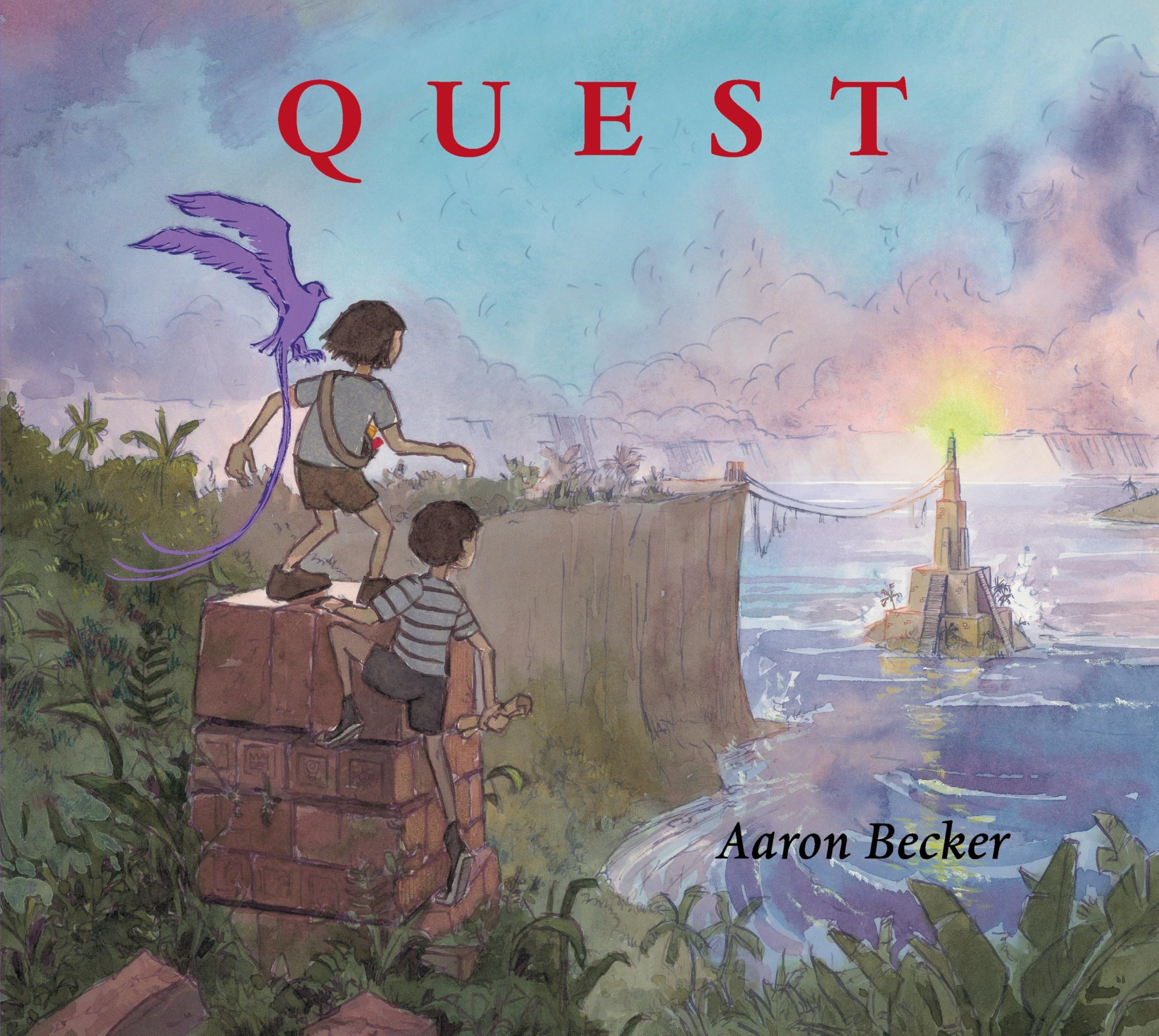 Quest (Aaron Becker's Wordless Trilogy, 2),Used