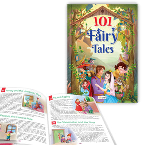 Fairy Tales For Little Learners :- 101 Fairy Tales Book For Kids (Ages 3-12) (Paperback) : Timeless Story Book, Educational Stories For Kids, A Storybook Collection For Kids