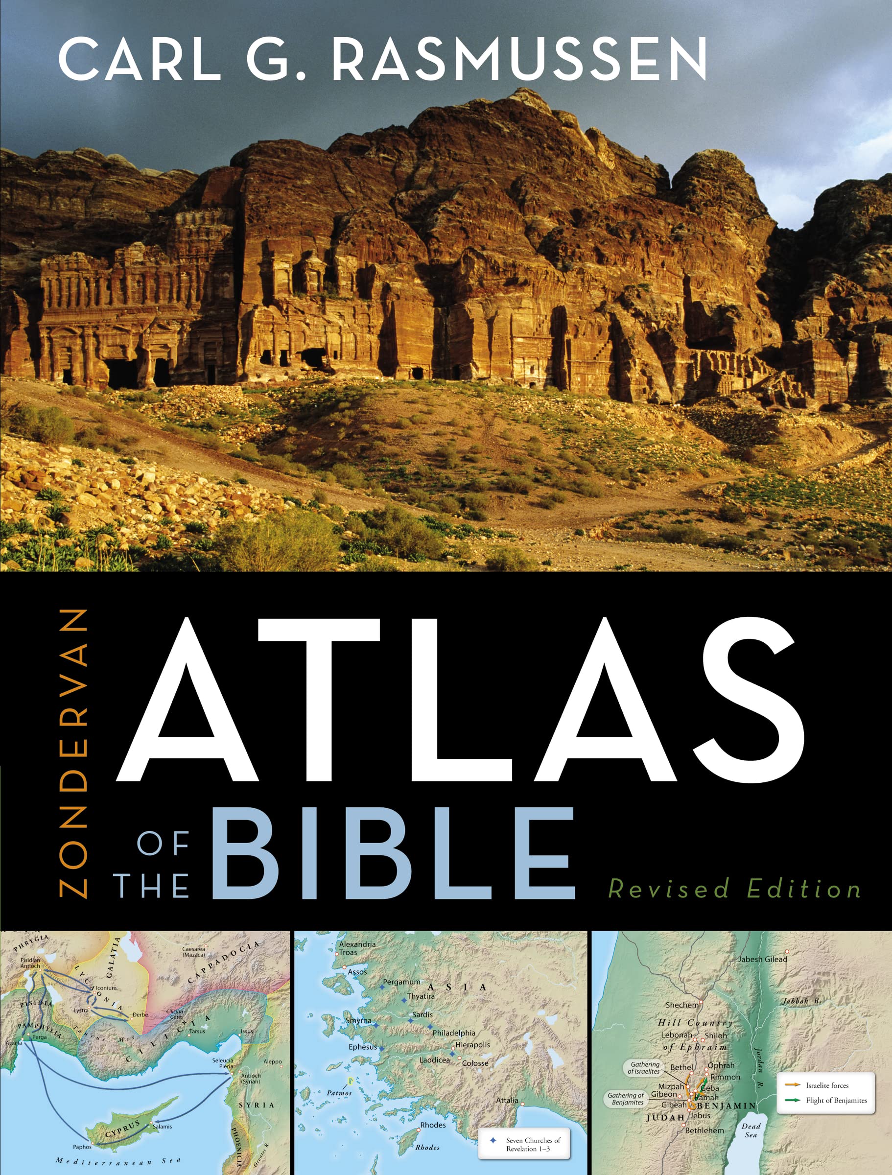 Zondervan Atlas of the Bible: Revised Edition, FullColor Maps, Photos, Graphics, and More,Used