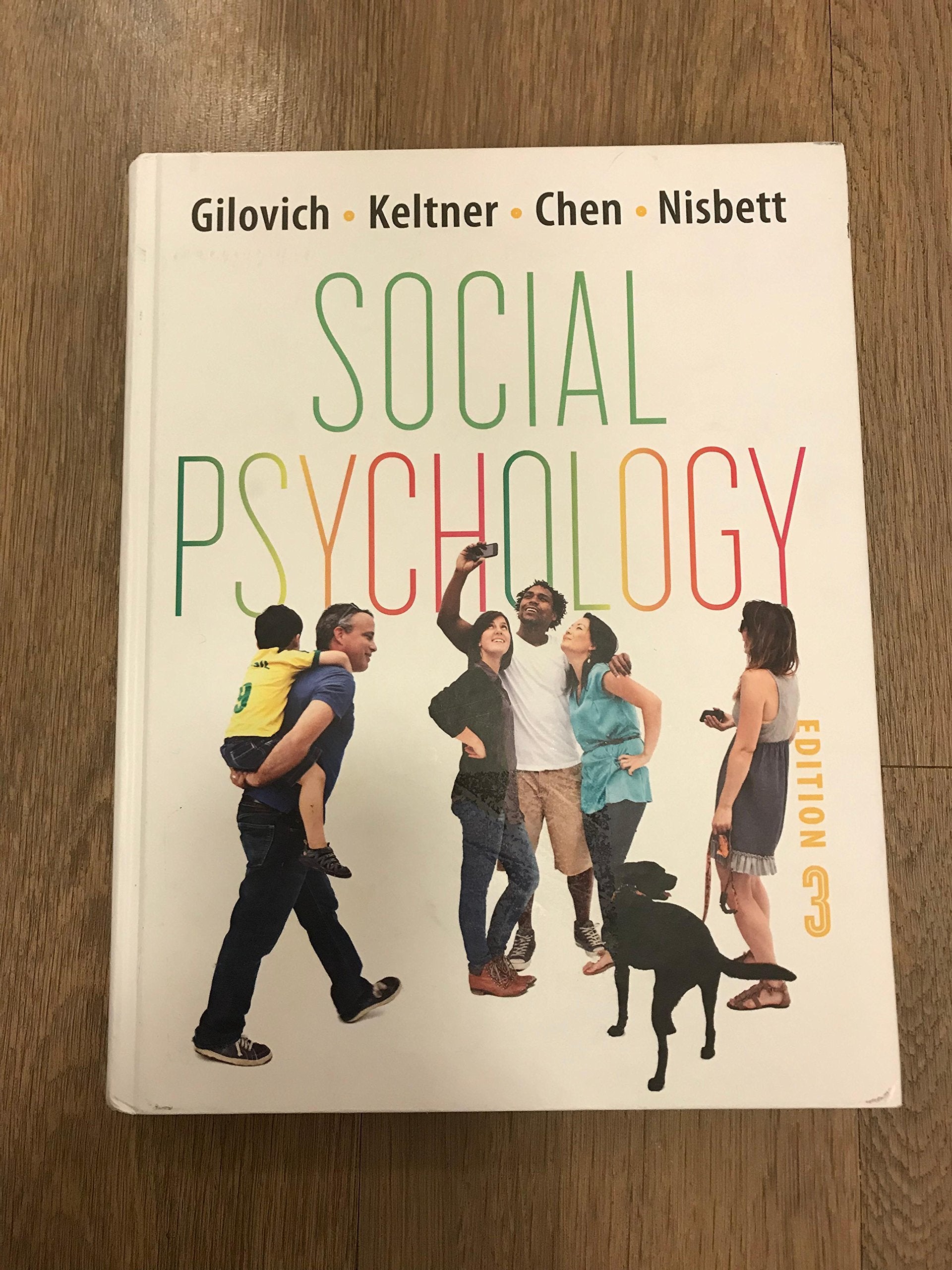 Social Psychology (Third Edition)