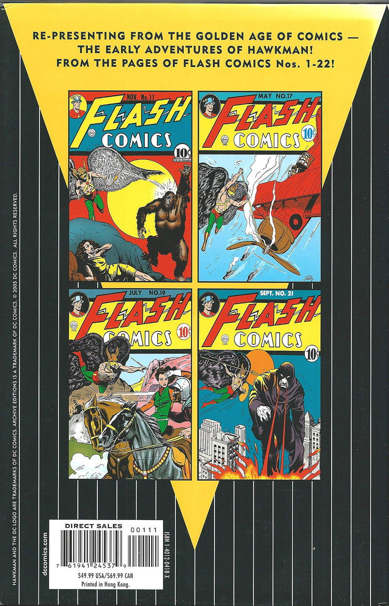 The Golden Age Hawkman Archives 1,Used