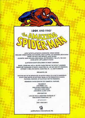 Look and Find the Amazing SpiderMan (Look & find books),Used