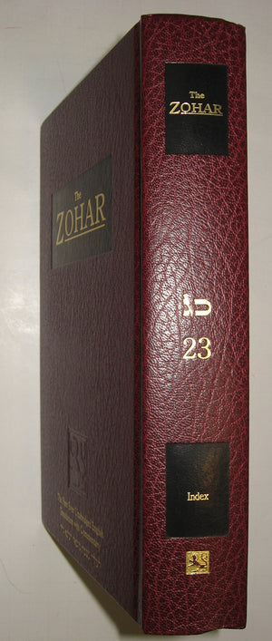 The Zohar, Vol. 23: From the Book of Avraham: With the Sulam Commentary by Yehuda Ashlag,New