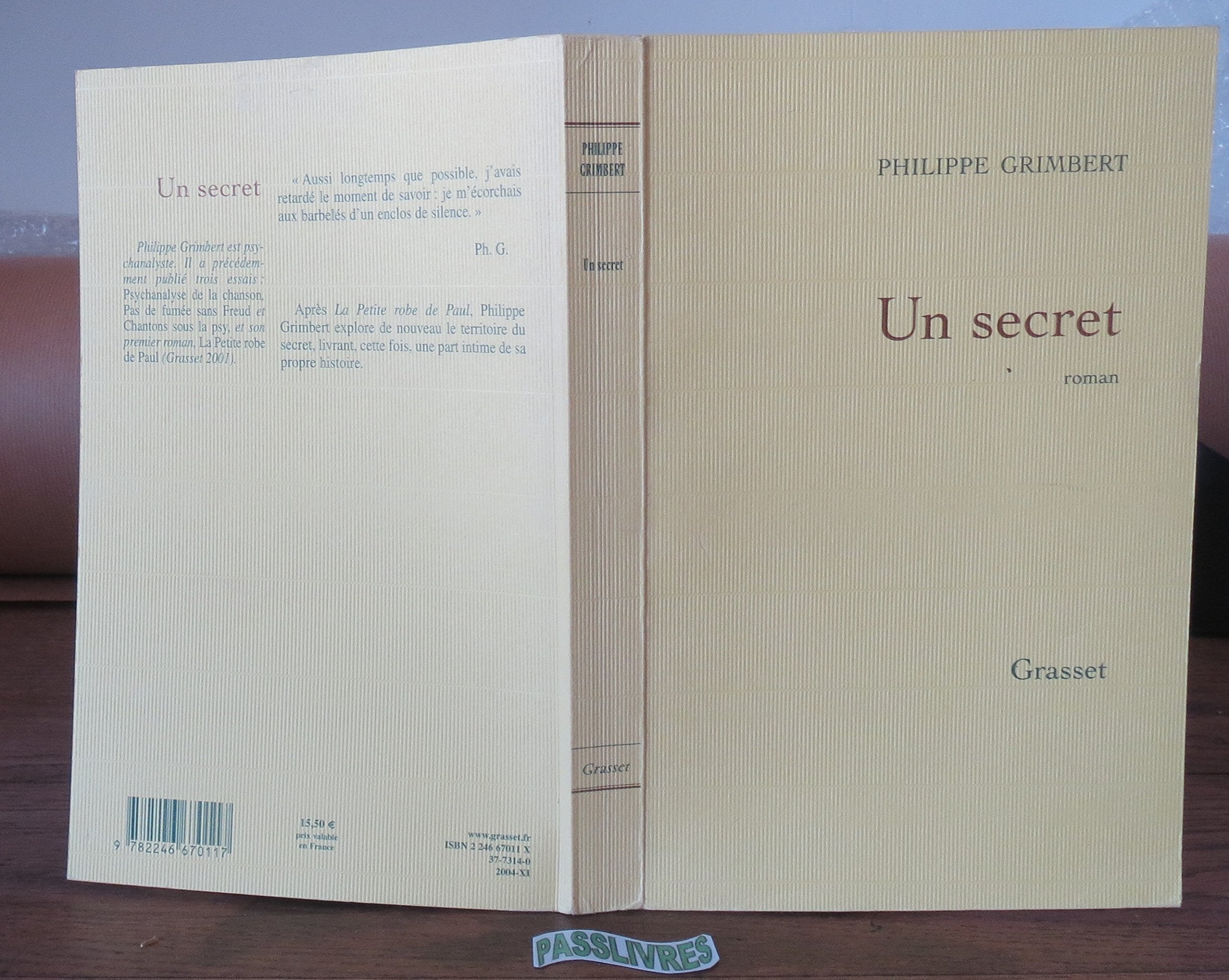 Un secret Le film,Used