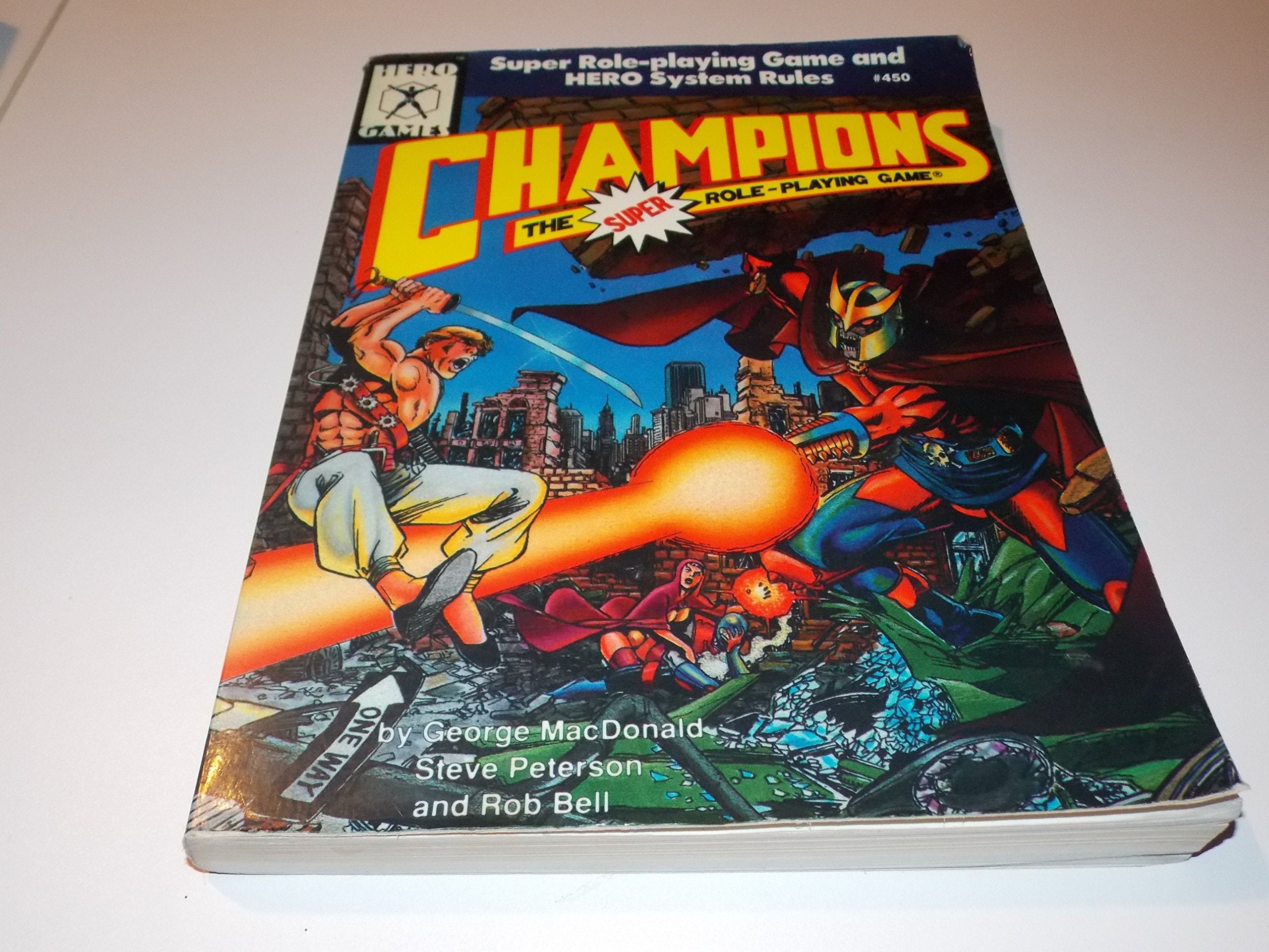 Champions: The Super RolePlaying Game, No. 450 (Hero Games),Used