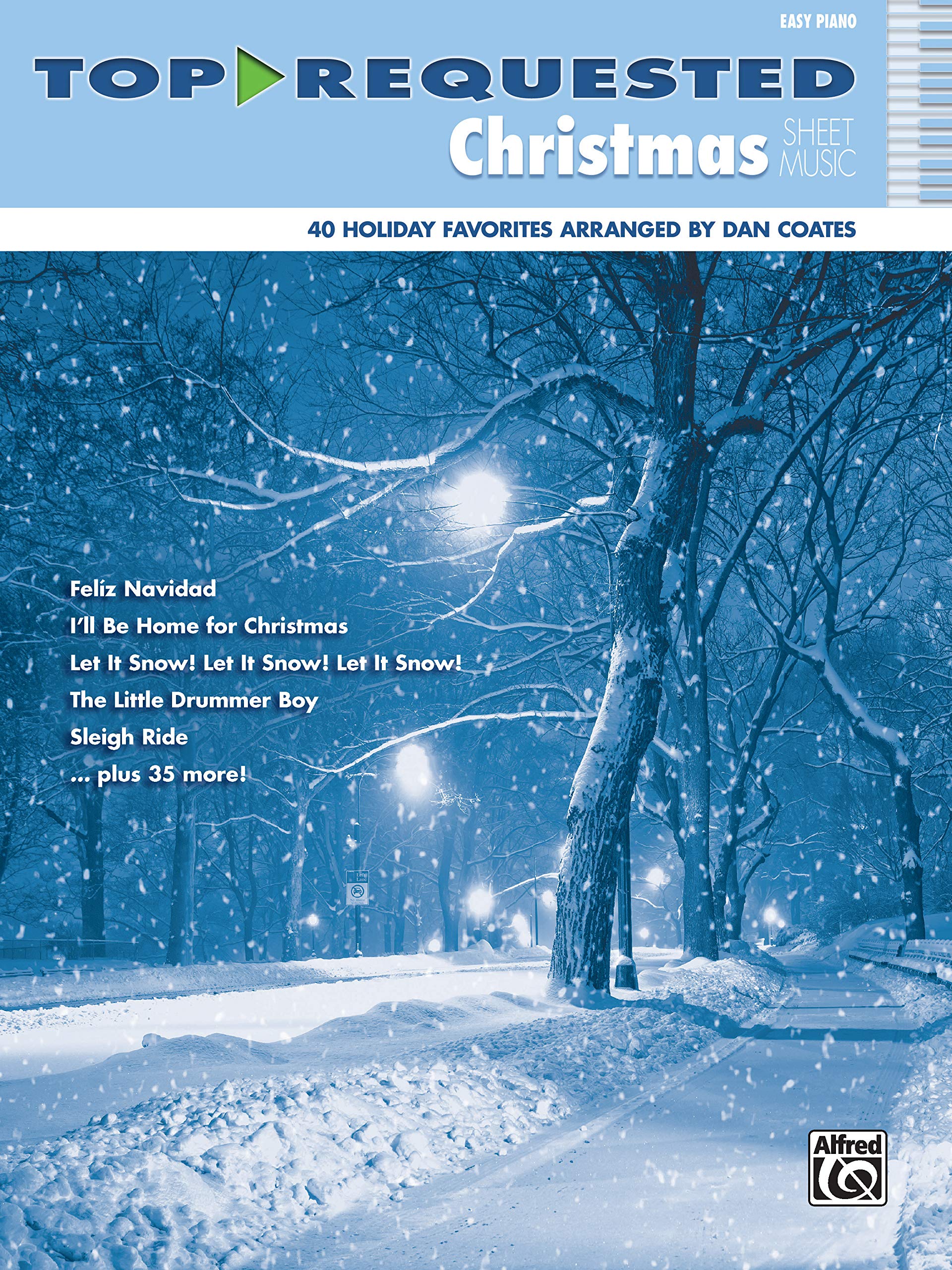 TopRequested Christmas Sheet Music: Easy Piano (TopRequested Sheet Music),New