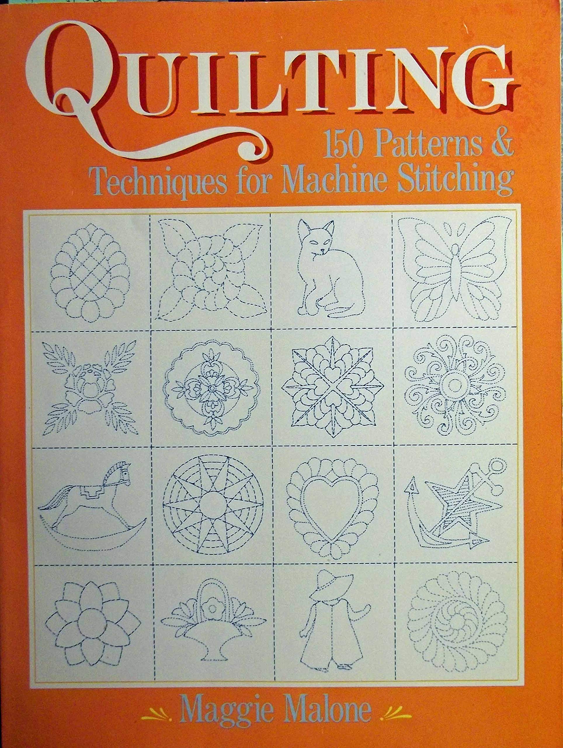 Quilting: Techniques Patterns for Machine Stitching,Used