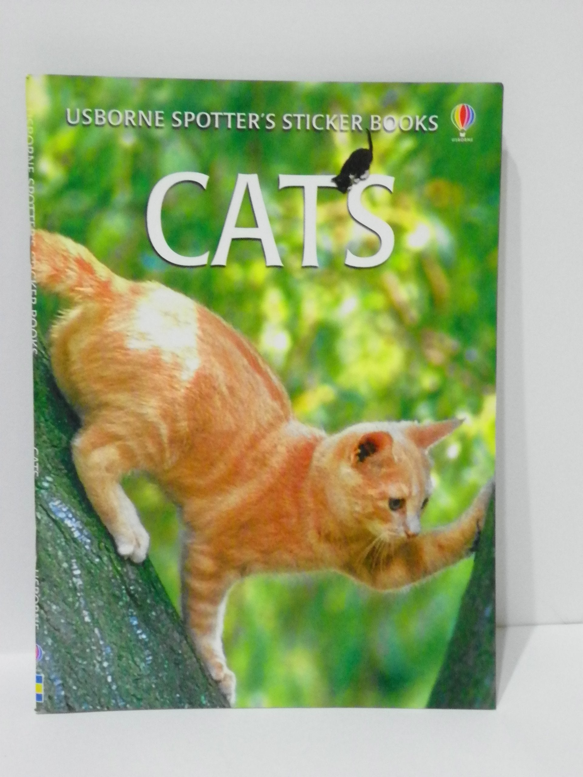 Cats: Usborne Spotter's Sticker Books (Spotter's Guides Sticker Books),Used