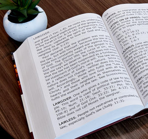 KJV Super Giant Print Dictionary & Concordance,Used