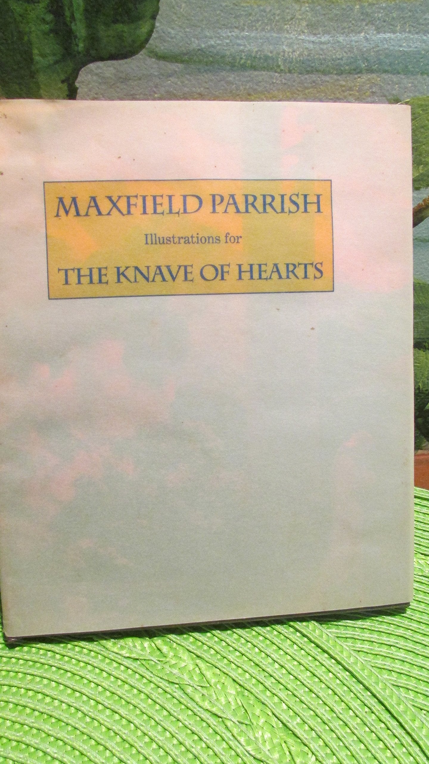 Maxfield Parrish Illustrations for The Knave of Hearts,Used