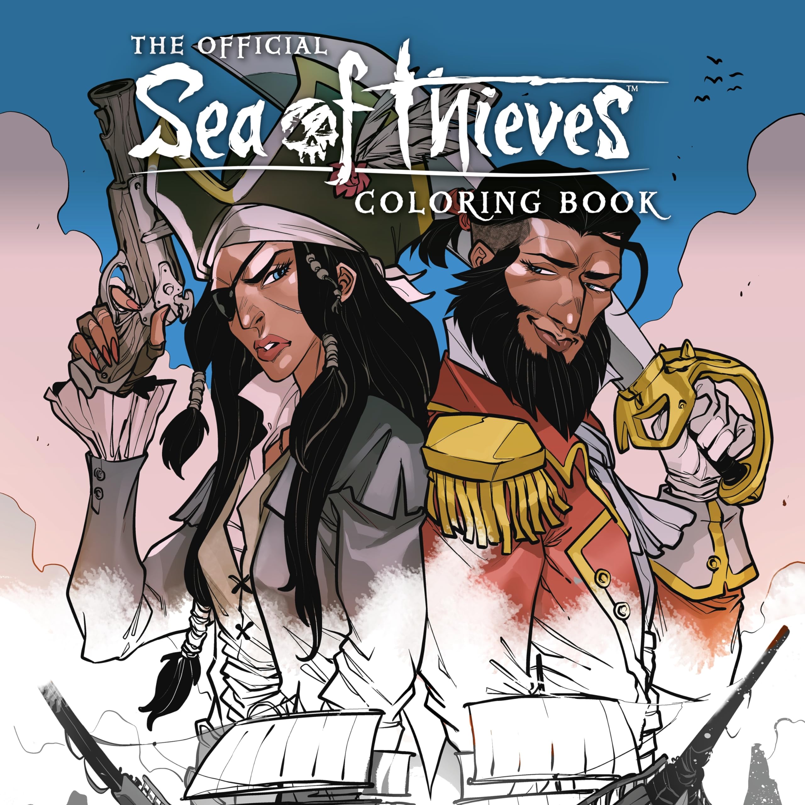 The Official Sea of Thieves Coloring Book,New