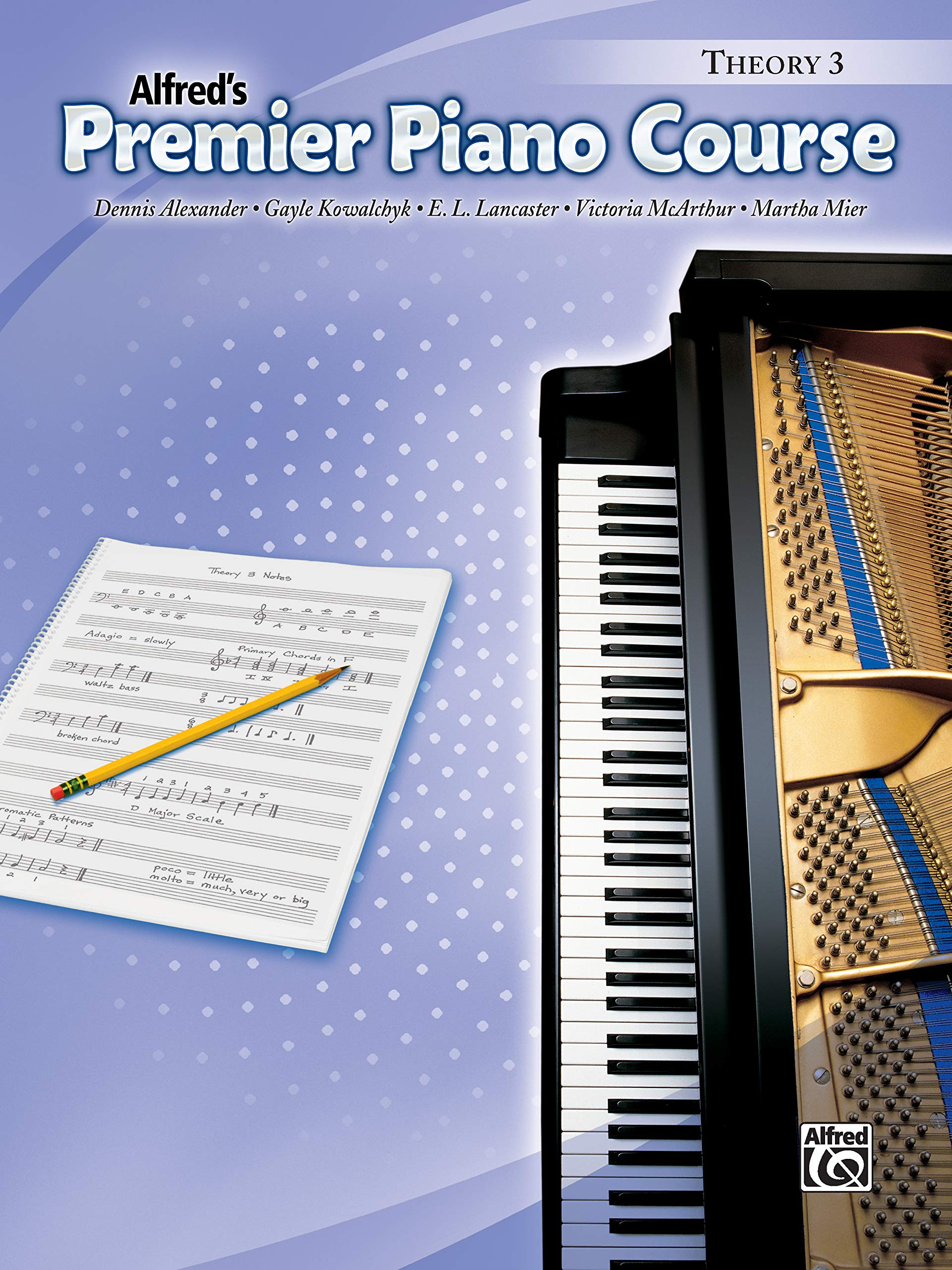 Premier Piano Course Theory, Bk 3 (Premier Piano Course, Bk 3),Used