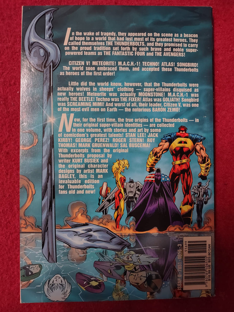 Thunderbolts: Marvel's Most Wanted,Used