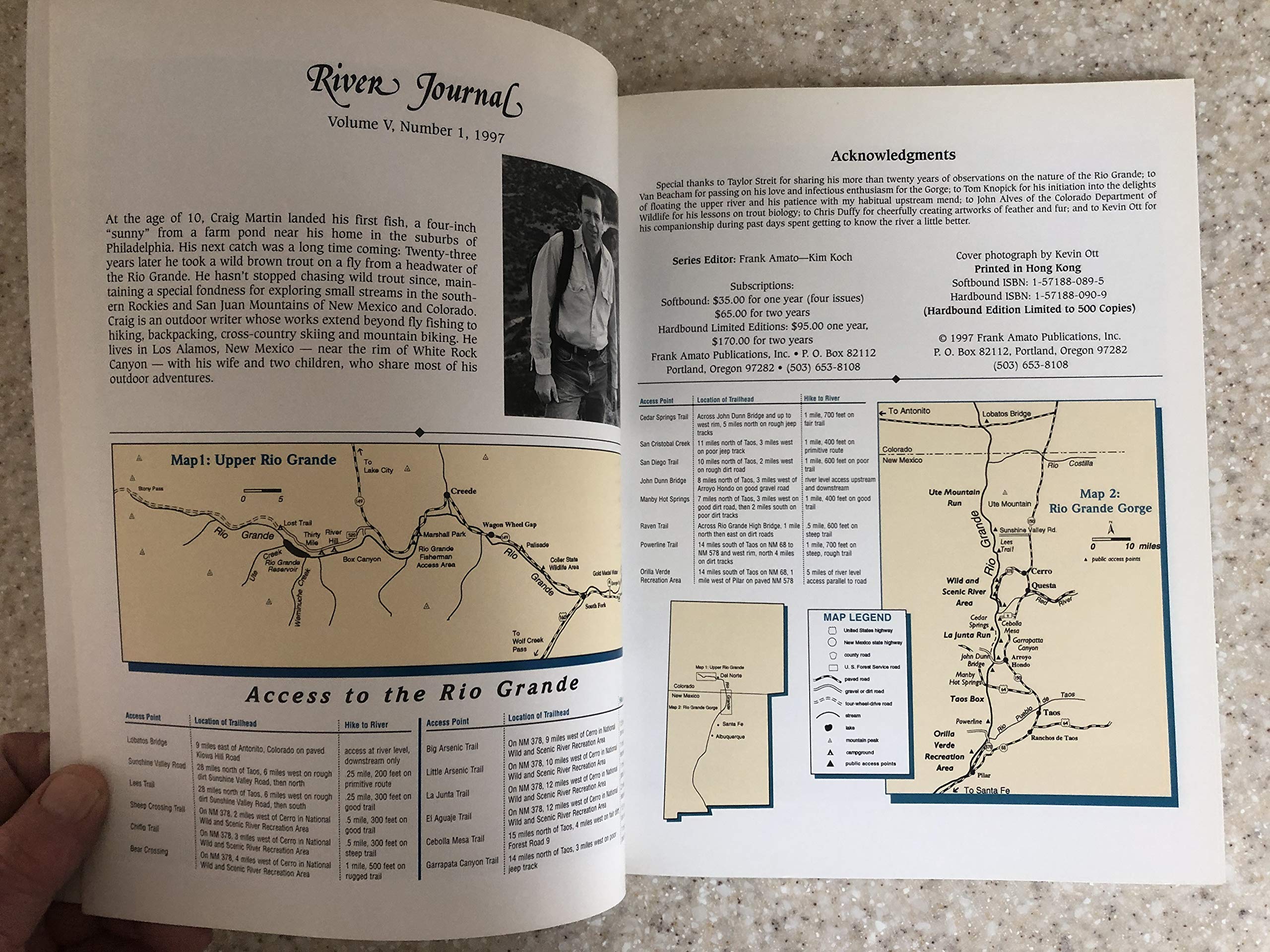 River Journal: Rio Grande,Used