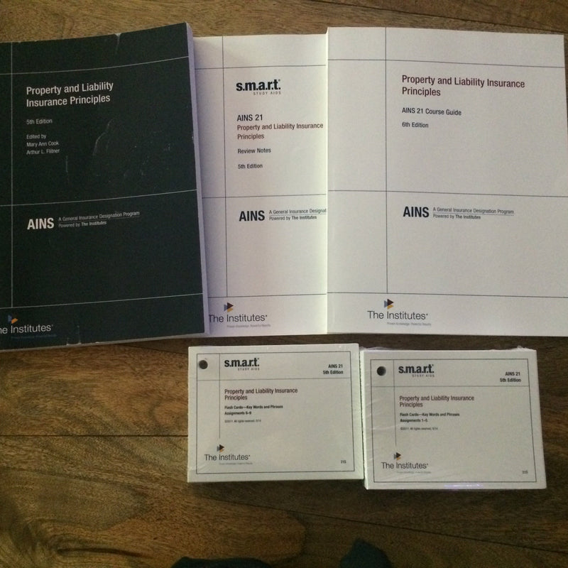Property And Liability Insurance Principles,Used