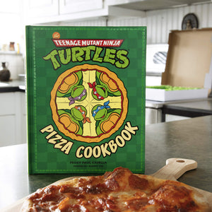 Limited Edition Teenage Mutant Ninja Turtles Pizza Cookbook with Exclusive Gift Box  Includes 65 TMNT Pizza Recipes,Used