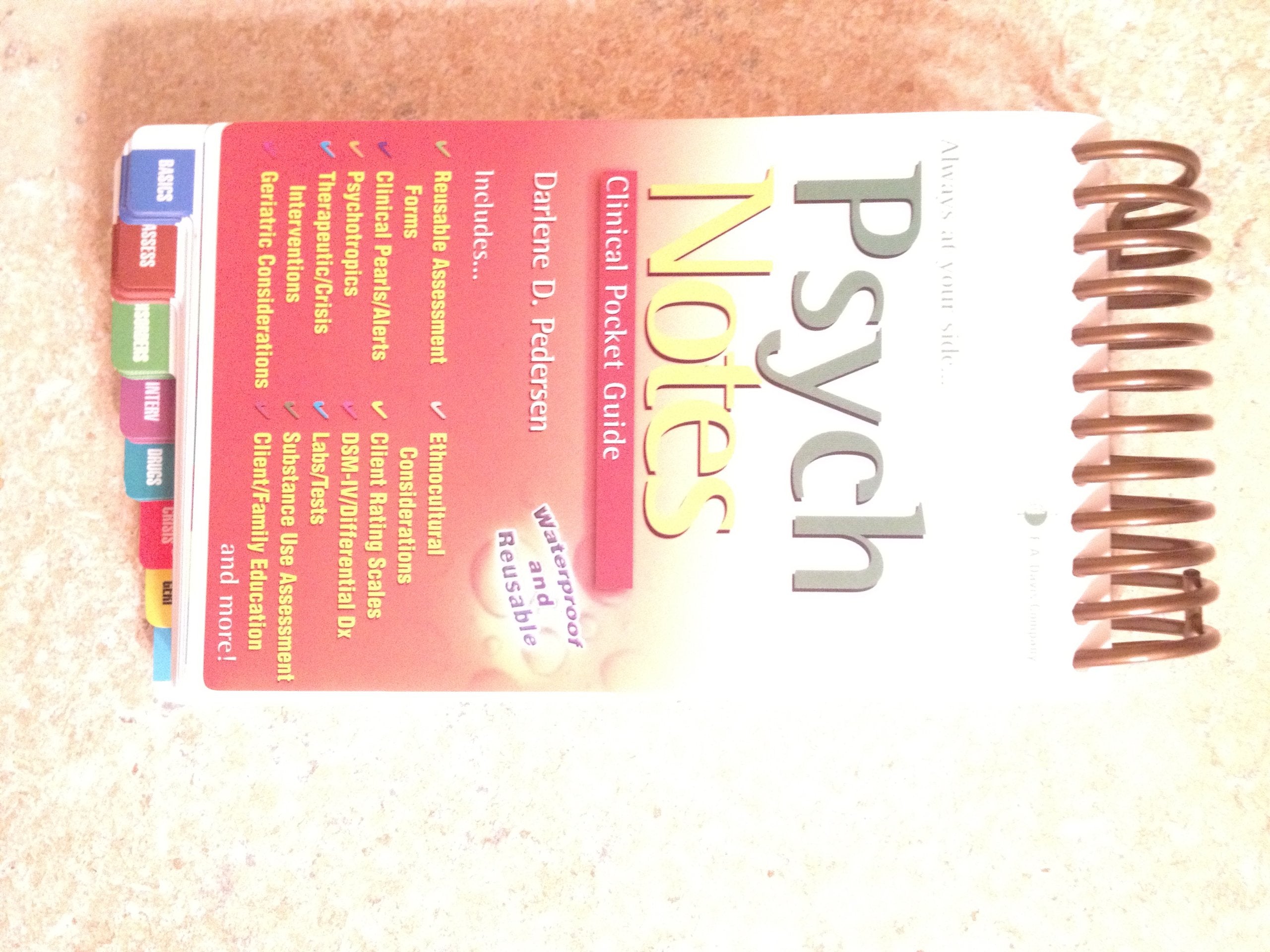 Psychnotes: Clinical Pocket Guide, 1st Edition,Used