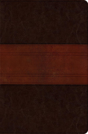 Esv Macarthur Study Bible, Personal Size (Trutone, Chocolate/Walnut, Trail Design)