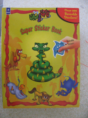 Weird & Wacky Super Sticker Book,Used