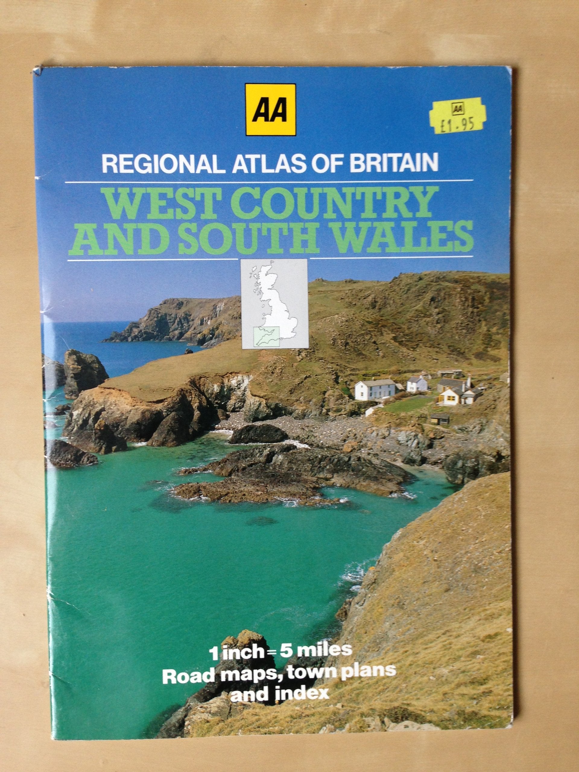 West Country and South Wales (Aa Regional Atlas of Britain),Used