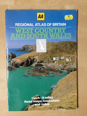 West Country and South Wales (Aa Regional Atlas of Britain),Used