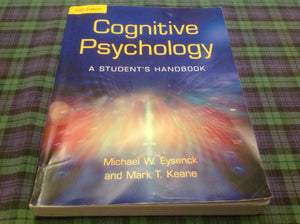 Cognitive Psychology: A Student's Handbook 5th Edition,Used
