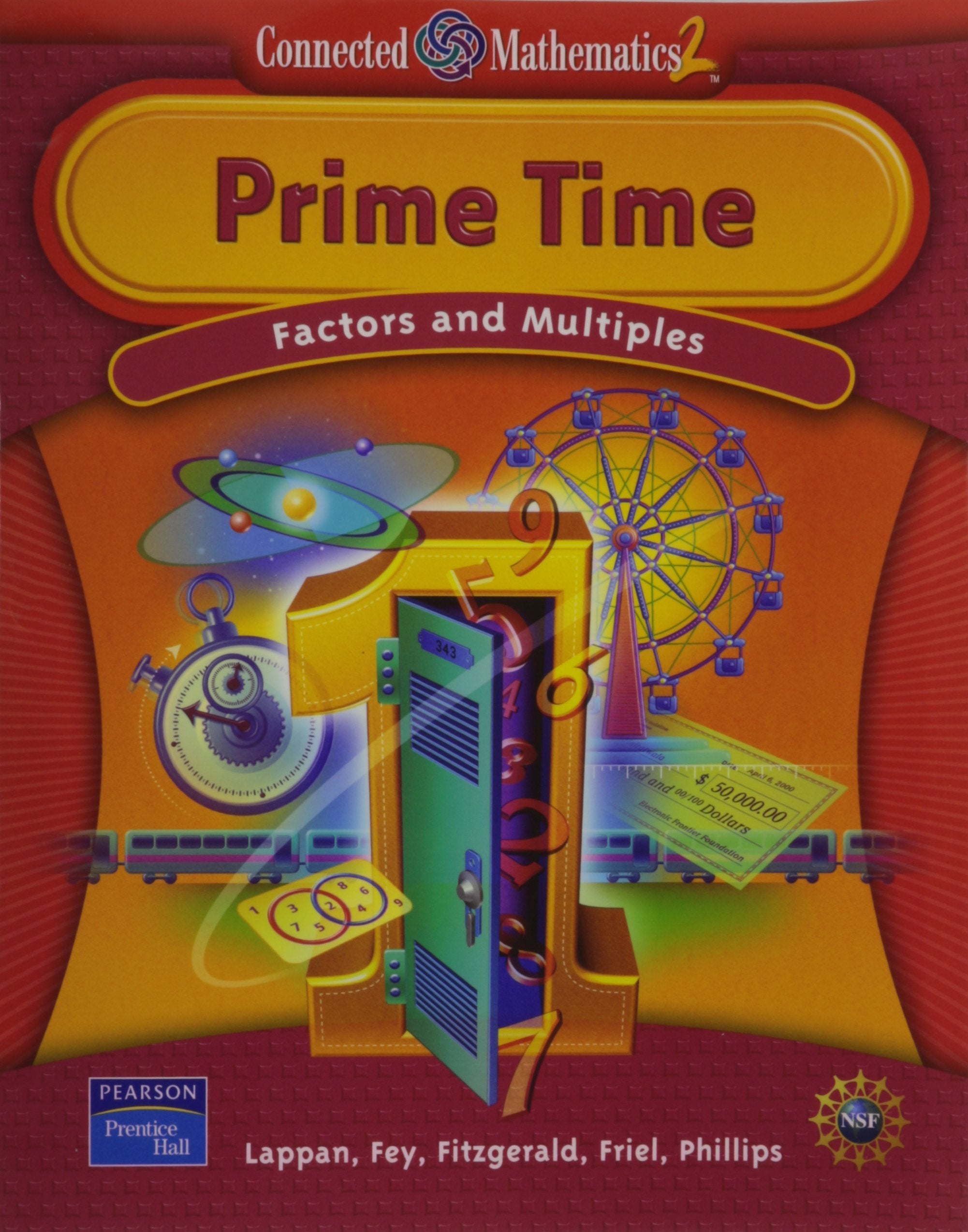 Connected Mathematics 2: Prime Time / Factors and Multiples,Used