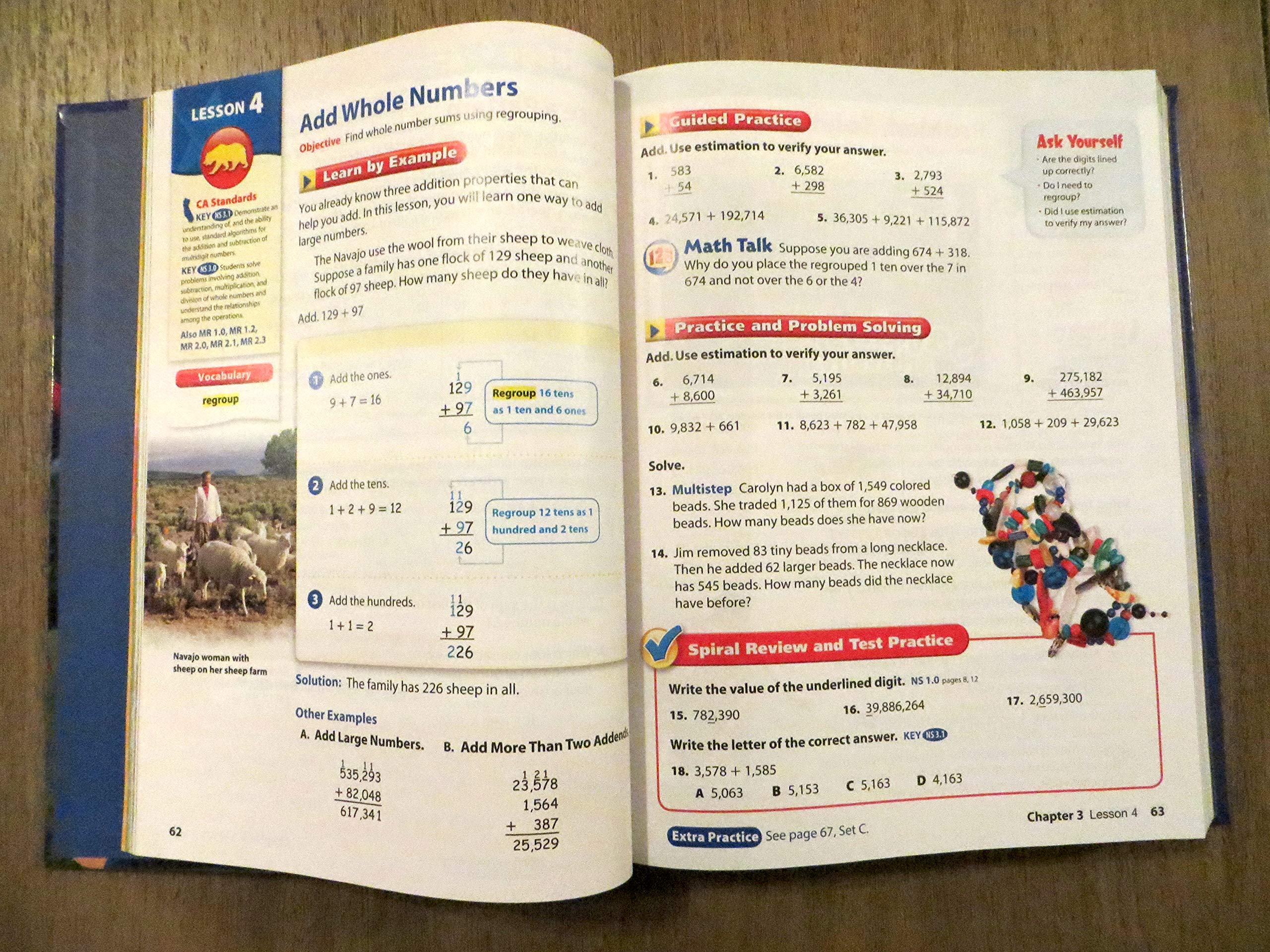 Mathmatics Level 4: Houghton Mifflin Mathmatics California,Used