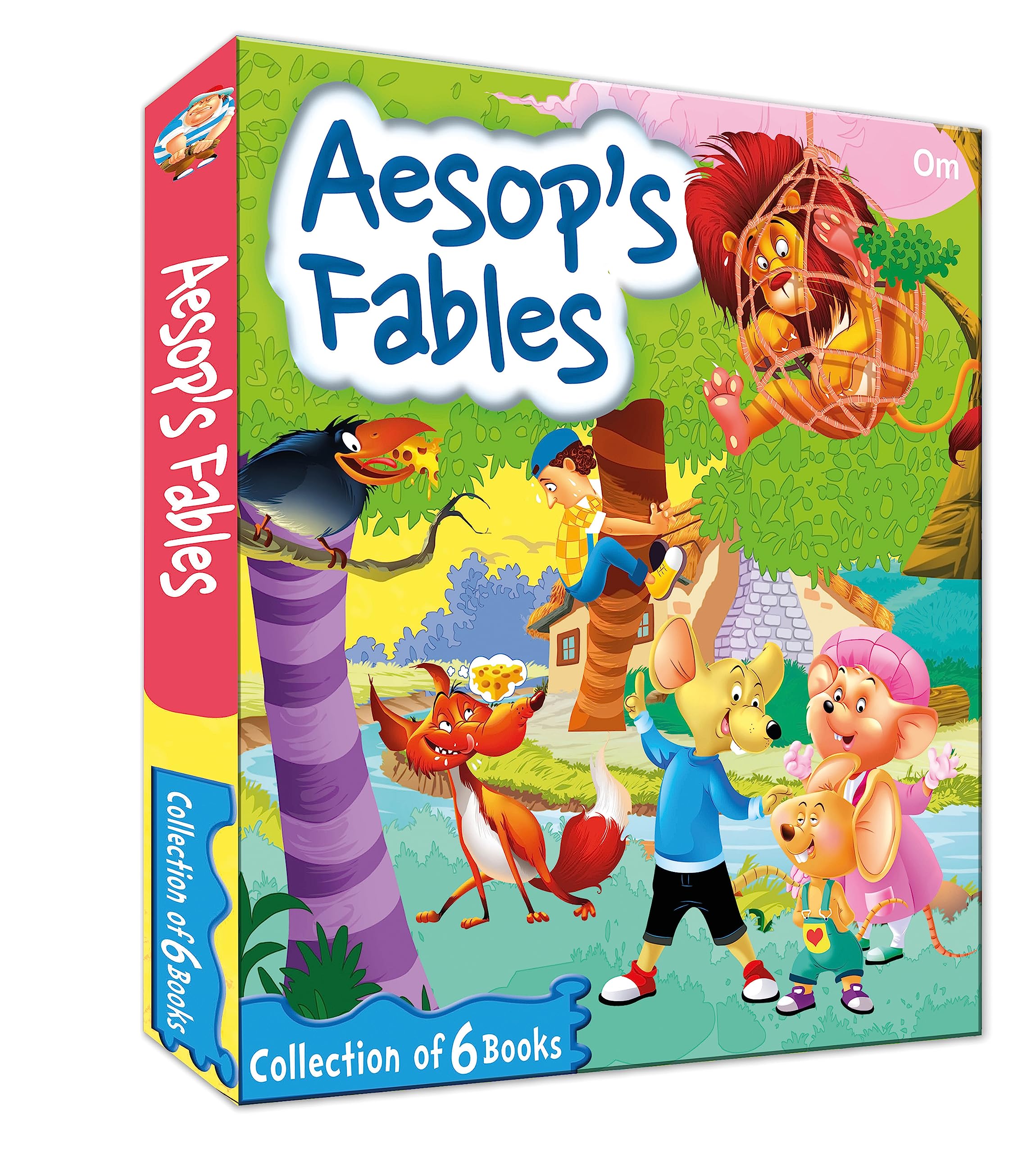 AesopS Fables For Children: Illustrated Story Book For Kids | Little Stories, Mighty Morals | Timeless Tales Of Wisdom & Wonder | Animal Adventures ... Inspiring Tales Of Animals| 6-In-1 Book Pack