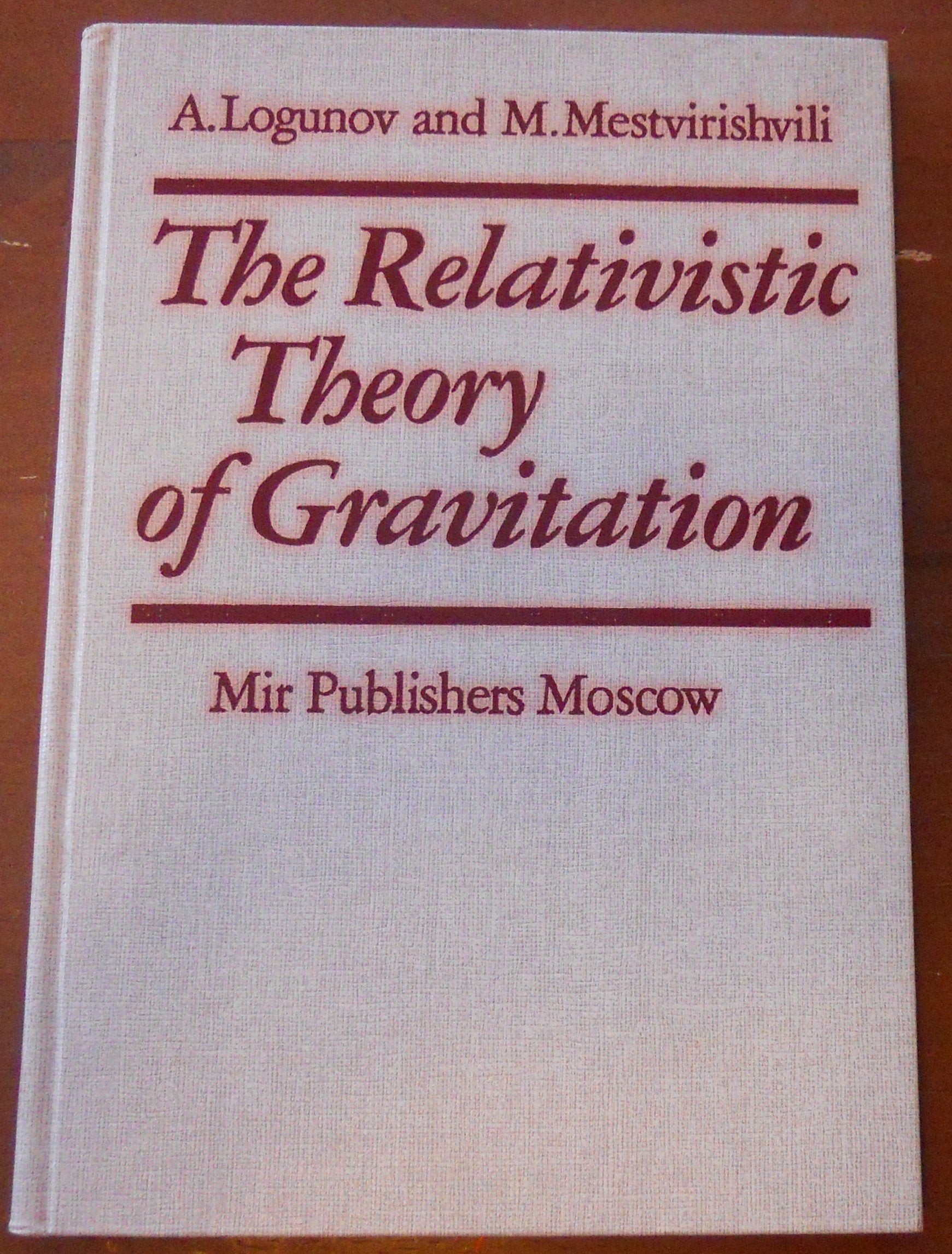 The relativistic theory of gravitation,Used