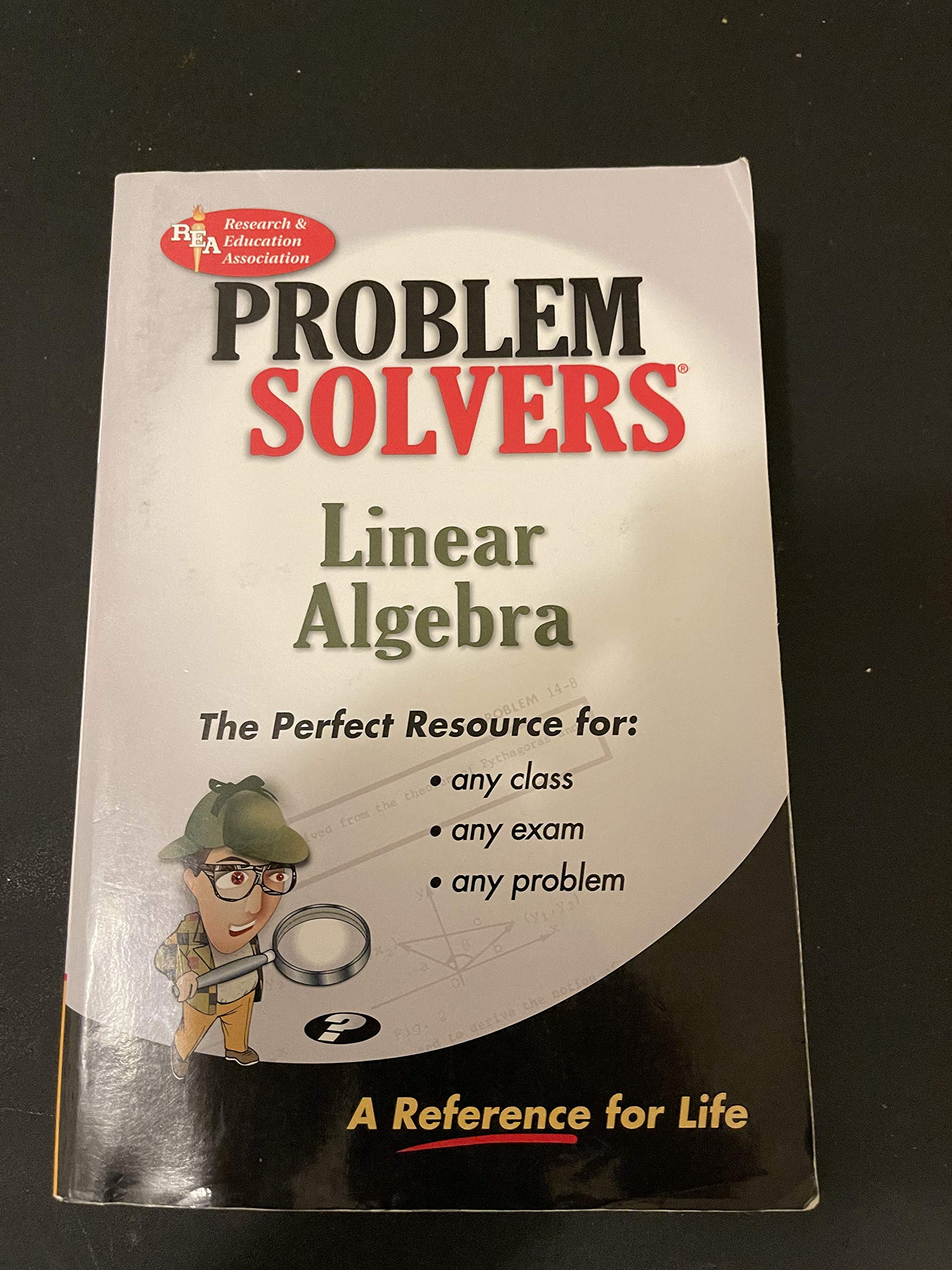 Linear Algebra Problem Solver (Problem Solvers Solution Guides),New