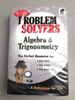 Algebra & Trigonometry Problem Solver (Problem Solvers Solution Guides),Used