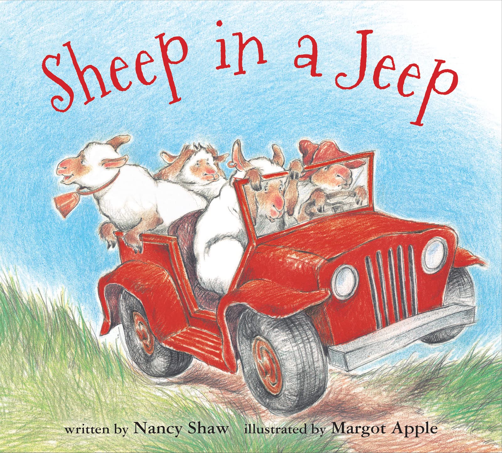 Sheep in a Jeep (board book),New