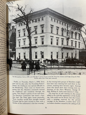 The Metropolitan Club Of New York,Used